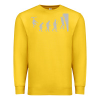 Lemon funny rock climbing evolution Premium Sweatshirt - linhVisuals