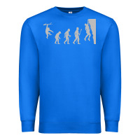 True Royal funny rock climbing evolution Premium Sweatshirt - linhVisuals