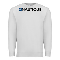 Dove Grey Nautique Boats Premium Sweatshirt - linhVisuals