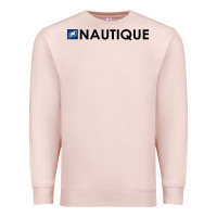 Pale Pink Nautique Boats Premium Sweatshirt - linhVisuals