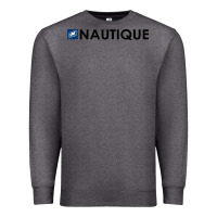 Charcoal Heather Nautique Boats Premium Sweatshirt - linhVisuals