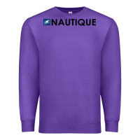 Purple Nautique Boats Premium Sweatshirt - linhVisuals