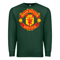 Sports Green manchester Premium Sweatshirt - linhVisuals