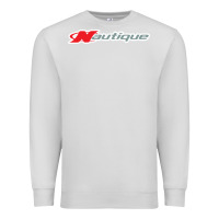 Dove Grey Nautique Boats Premium Sweatshirt - linhVisuals