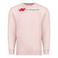 Pale Pink Nautique Boats Premium Sweatshirt - linhVisuals