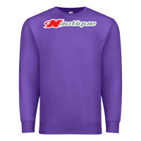 Purple Nautique Boats Premium Sweatshirt - linhVisuals