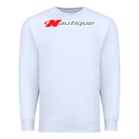 White Nautique Boats Premium Sweatshirt - linhVisuals