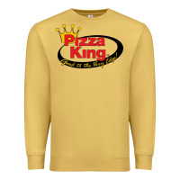 Antique Gold Pizza King Cowboy Premium Sweatshirt - linhVisuals