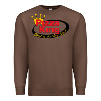 Chestnut Pizza King Cowboy Premium Sweatshirt - linhVisuals