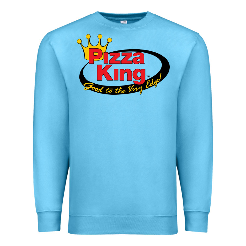 Pizza King Cowboy Premium Sweatshirt by linhVisuals | Teevron