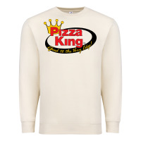 Sandshell Pizza King Cowboy Premium Sweatshirt - linhVisuals