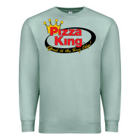 Seafoam Pizza King Cowboy Premium Sweatshirt - linhVisuals