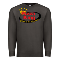 Smoke Pizza King Cowboy Premium Sweatshirt - linhVisuals