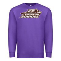 Purple st. bonaventure bonnies Premium Sweatshirt - linhVisuals