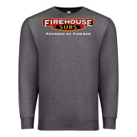 Charcoal Heather Firehouse Subs Premium Sweatshirt - linhVisuals