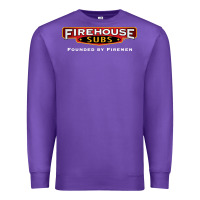 Purple Firehouse Subs Premium Sweatshirt - linhVisuals