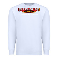 White Firehouse Subs Premium Sweatshirt - linhVisuals
