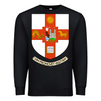 Black university bristol Premium Sweatshirt - linhVisuals