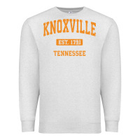 Oatmeal Heather knoxville tennessee tn vintage athletic sports design pullover hoodie Premium Sweatshirt - linhVisuals