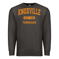 Smoke knoxville tennessee tn vintage athletic sports design pullover hoodie Premium Sweatshirt - linhVisuals