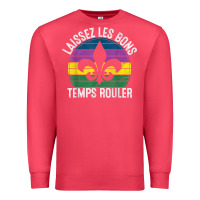 Cardinal laissez les bons temps rouler gift mardi gras masquerade t shirt Premium Sweatshirt - linhVisuals