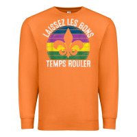 Carrot laissez les bons temps rouler gift mardi gras masquerade t shirt Premium Sweatshirt - linhVisuals