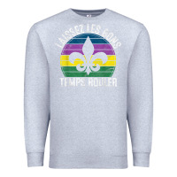 Heather Grey laissez les bons temps rouler gift mardi gras masquerade t shirt Premium Sweatshirt - linhVisuals