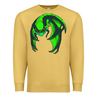 Antique Gold viper Premium Sweatshirt - linhVisuals