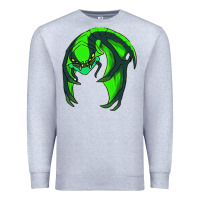 Heather Grey viper Premium Sweatshirt - linhVisuals