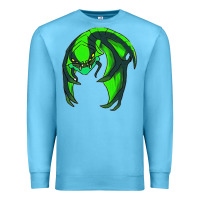 Ocean Blue viper Premium Sweatshirt - linhVisuals