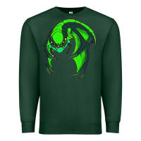 Sports Green viper Premium Sweatshirt - linhVisuals