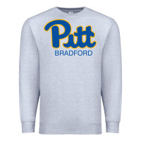 Heather Grey pitt bradford, University of Pittsburgh at Bradford, Premium Sweatshirt - linhVisuals