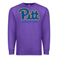 Purple pitt bradford, University of Pittsburgh at Bradford, Premium Sweatshirt - linhVisuals
