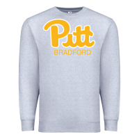 Heather Grey pitt bradford, University of Pittsburgh at Bradford, Premium Sweatshirt - linhVisuals