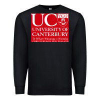 Black university canterbury Premium Sweatshirt - linhVisuals