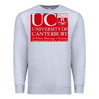 Heather Grey university canterbury Premium Sweatshirt - linhVisuals