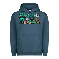Pigment Midnight Navy soccer mama Urban Hoodie - Jasminsmagicworld