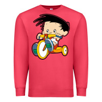 Cardinal bobby on his bike   bobbys world Premium Sweatshirt - linhVisuals