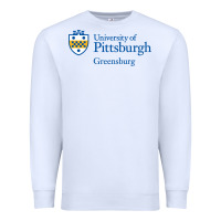 White University of Pittsburgh at Greensburg, Premium Sweatshirt - linhVisuals