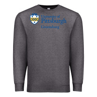 Charcoal Heather University of Pittsburgh at Greensburg, Premium Sweatshirt - linhVisuals