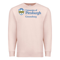 Pale Pink University of Pittsburgh at Greensburg, Premium Sweatshirt - linhVisuals