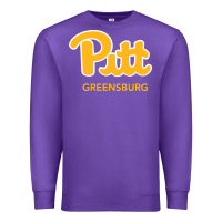 Purple UPG, Pitt-Greensburg, Bobcats, Premium Sweatshirt - linhVisuals
