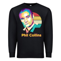 Black wpap phil collins rock Premium Sweatshirt - linhVisuals