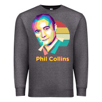 Charcoal Heather wpap phil collins rock Premium Sweatshirt - linhVisuals