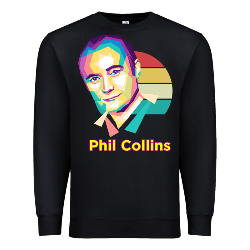 Wpap Phil Collins Rock Premium Sweatshirt by linhVisuals | Teevron