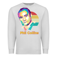 Dove Grey wpap phil collins rock Premium Sweatshirt - linhVisuals