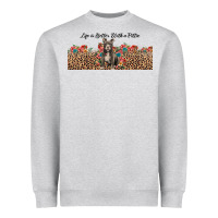 Life Is Better With A Pittie Heavyweight Sweatshirt | Teevron