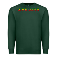 Sports Green one love rasta reggae music rastafarian lover jamaica peace t shirt Premium Sweatshirt - linhVisuals