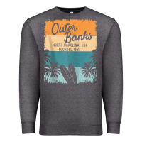 Outer Banks Shirts Men Women Kids Obx North Carolina Nc Gift Zip Hoodi Premium Sweatshirt | Teevron