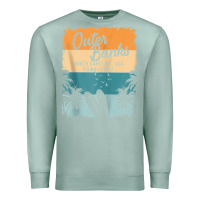 Seafoam outer banks shirts men women kids obx north carolina nc gift zip hoodi Premium Sweatshirt - linhVisuals